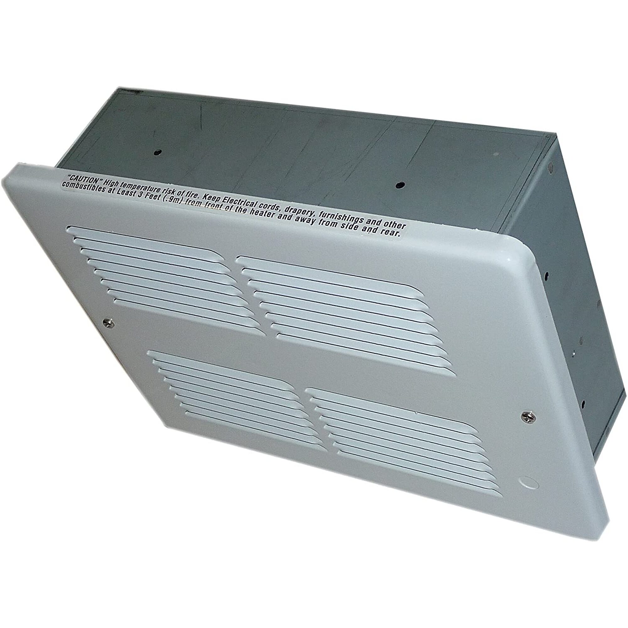 King Electric Ceiling Heater, Heat Output 5118 Btu/hour, Heating Capability 150 ft², Model# WHFC1215-W